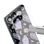 ghostly presence back phone cover | glass case for iphone 16e