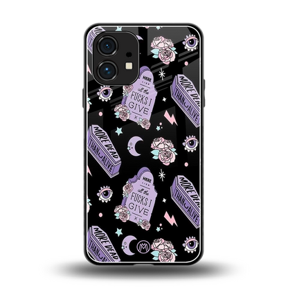 ghostly presence back phone cover | glass case for nothing phone 1