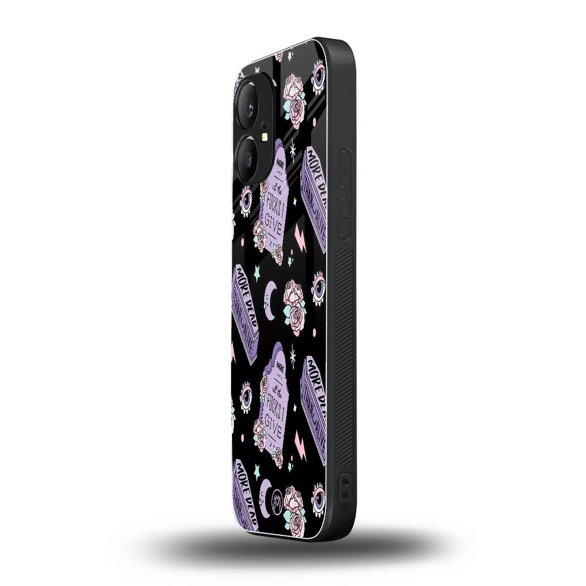ghostly presence back phone cover | glass case for nothing phone 1