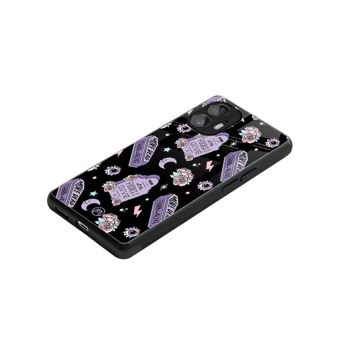 ghostly presence back phone cover | glass case for nothing phone 2