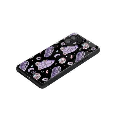 ghostly presence back phone cover | glass case for nothing phone 2