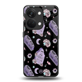 ghostly presence back phone cover | glass case for oneplus nord 3