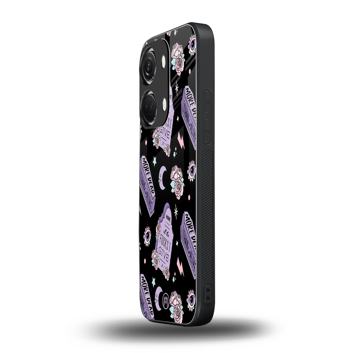 ghostly presence back phone cover | glass case for oneplus nord 3
