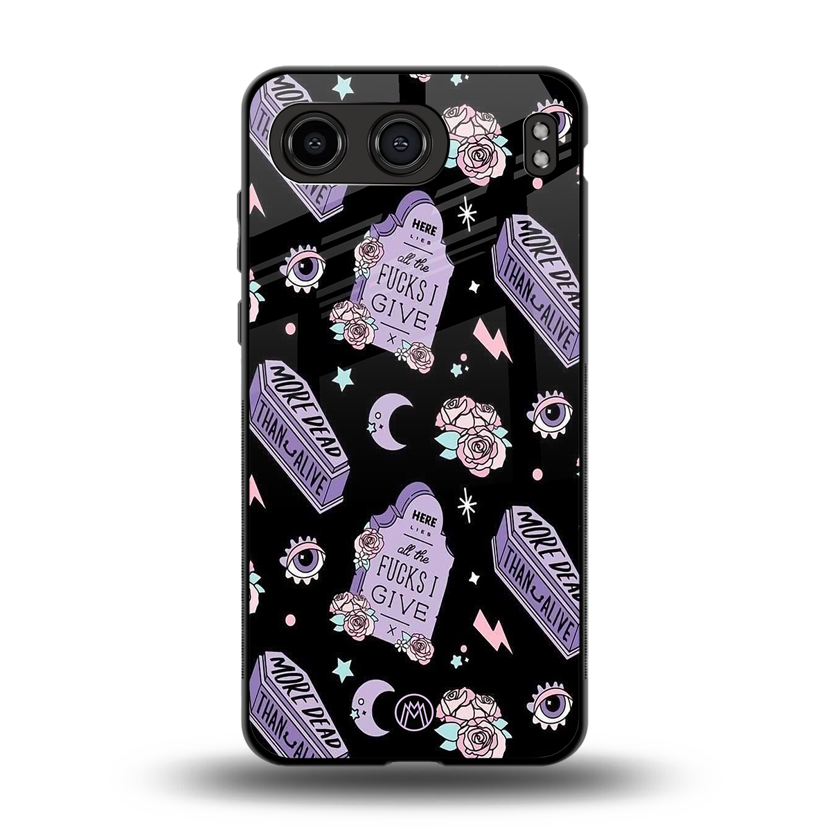ghostly presence back phone cover | glass case for oneplus nord 4