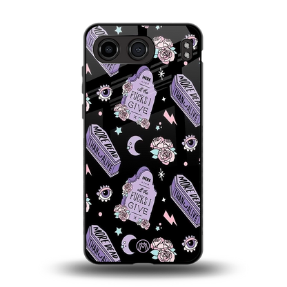 ghostly presence back phone cover | glass case for oneplus nord 4
