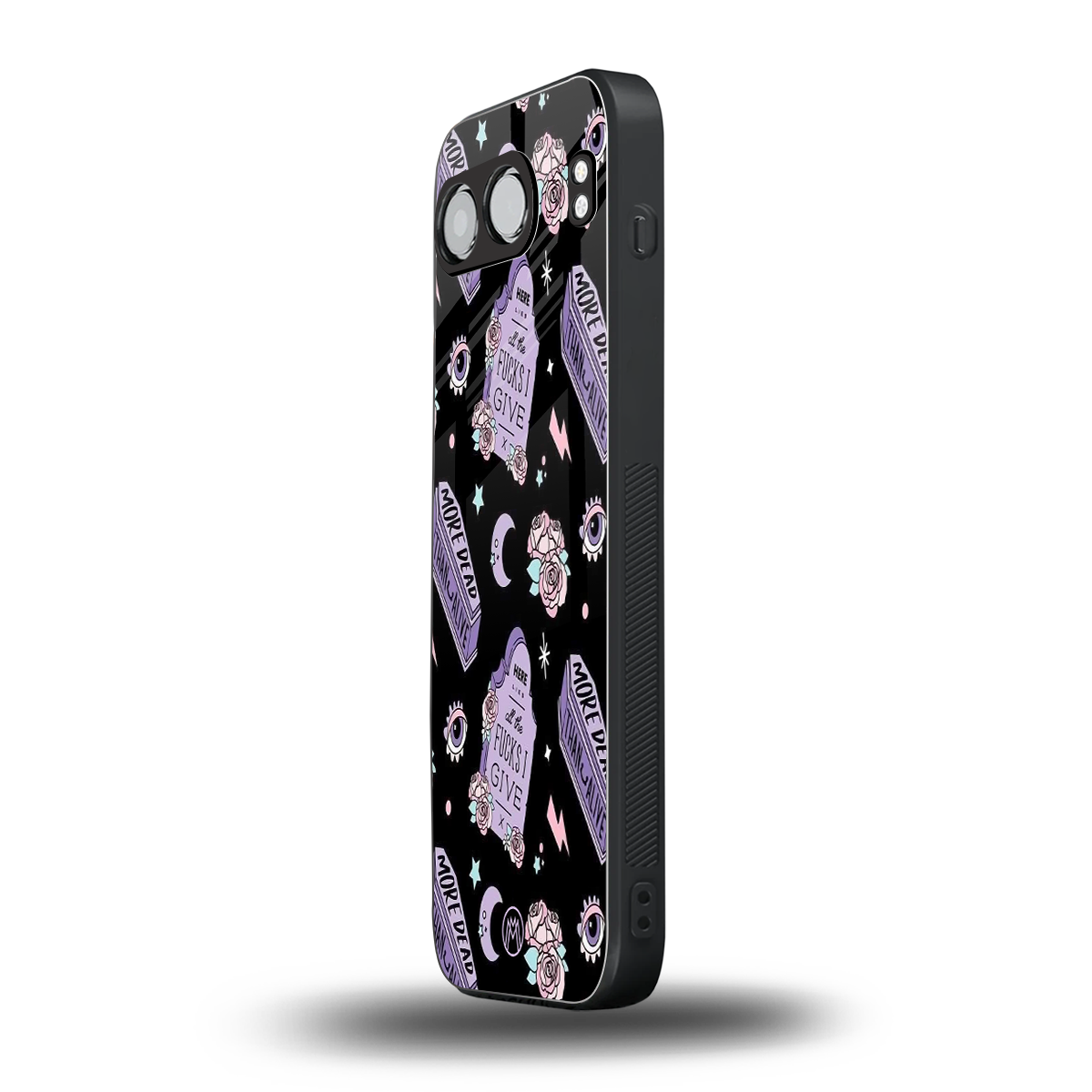 ghostly presence back phone cover | glass case for oneplus nord 4