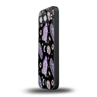 ghostly presence back phone cover | glass case for oneplus nord 4