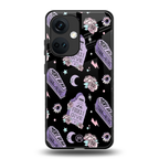ghostly presence back phone cover | glass case for oneplus nord ce 3