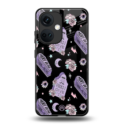 ghostly presence back phone cover | glass case for oneplus nord ce 3