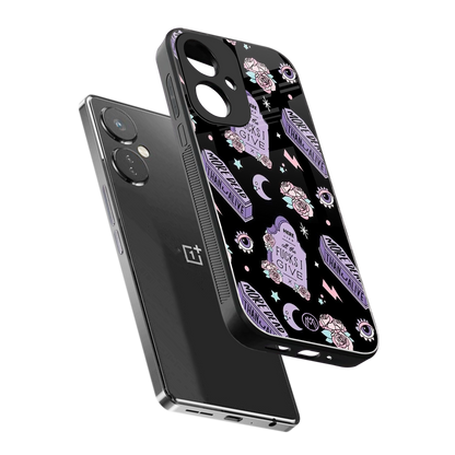 ghostly presence back phone cover | glass case for oneplus nord ce 3