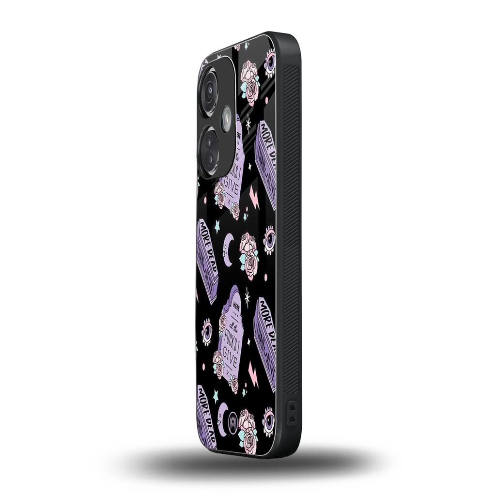 ghostly presence back phone cover | glass case for oneplus nord ce 3