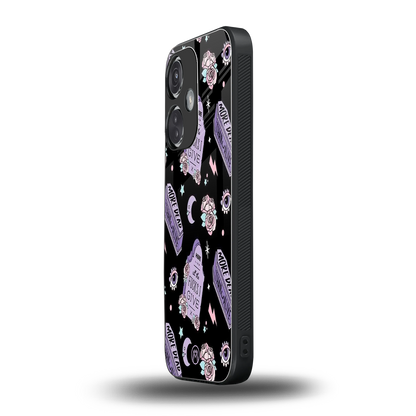 ghostly presence back phone cover | glass case for oneplus nord ce 3