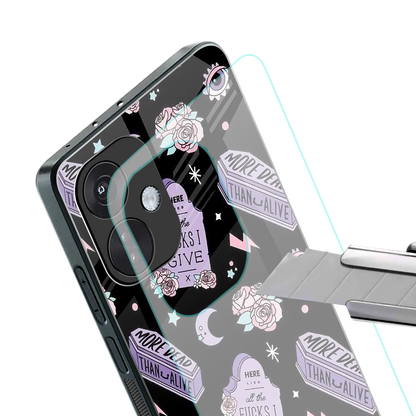 ghostly presence back phone cover | glass case for oneplus nord ce 3