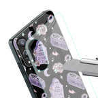 ghostly presence back phone cover | glass case for oneplus nord ce 4 lite