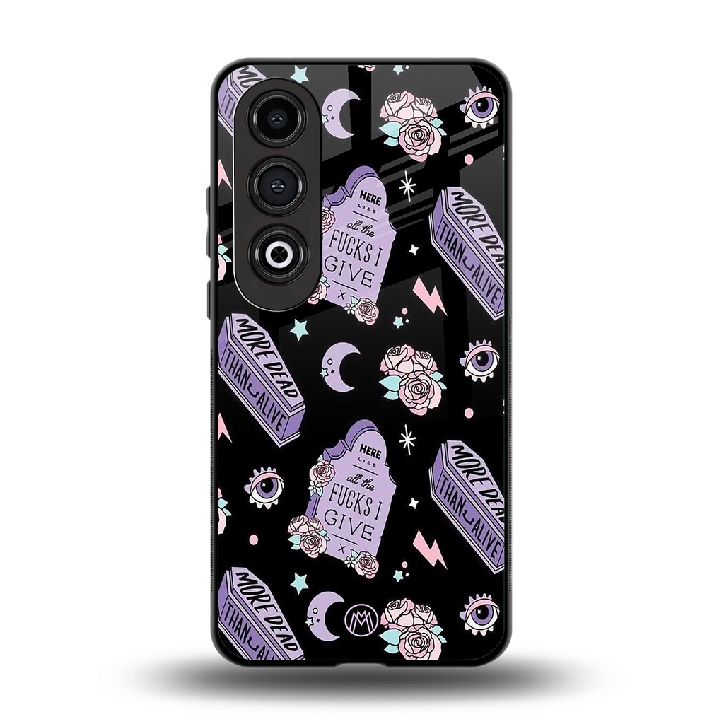 ghostly presence back phone cover | glass case for oneplus nord ce 4