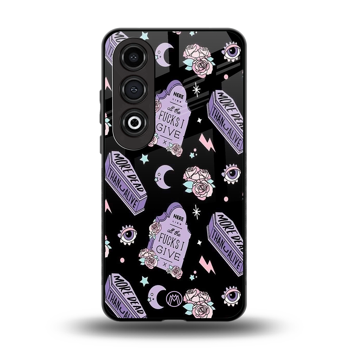 ghostly presence back phone cover | glass case for oneplus nord ce 4