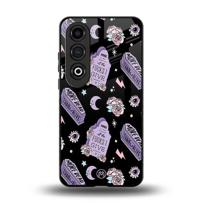ghostly presence back phone cover | glass case for oneplus nord ce 4