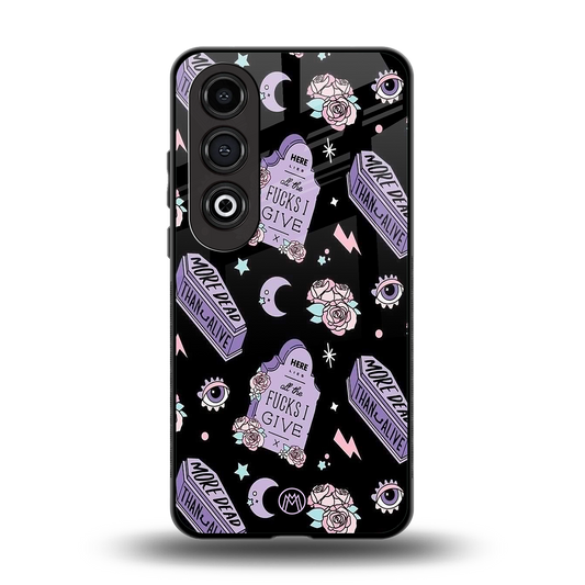 ghostly presence back phone cover | glass case for oneplus nord ce 4