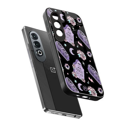 ghostly presence back phone cover | glass case for oneplus nord ce 4