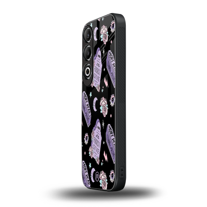 ghostly presence back phone cover | glass case for oneplus nord ce 4