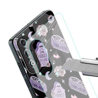 ghostly presence back phone cover | glass case for oneplus nord ce 4