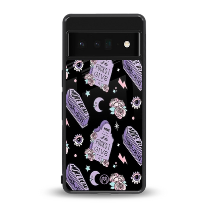 ghostly presence back phone cover | glass case for google pixel 6 pro