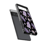 ghostly presence back phone cover | glass case for google pixel 6 pro