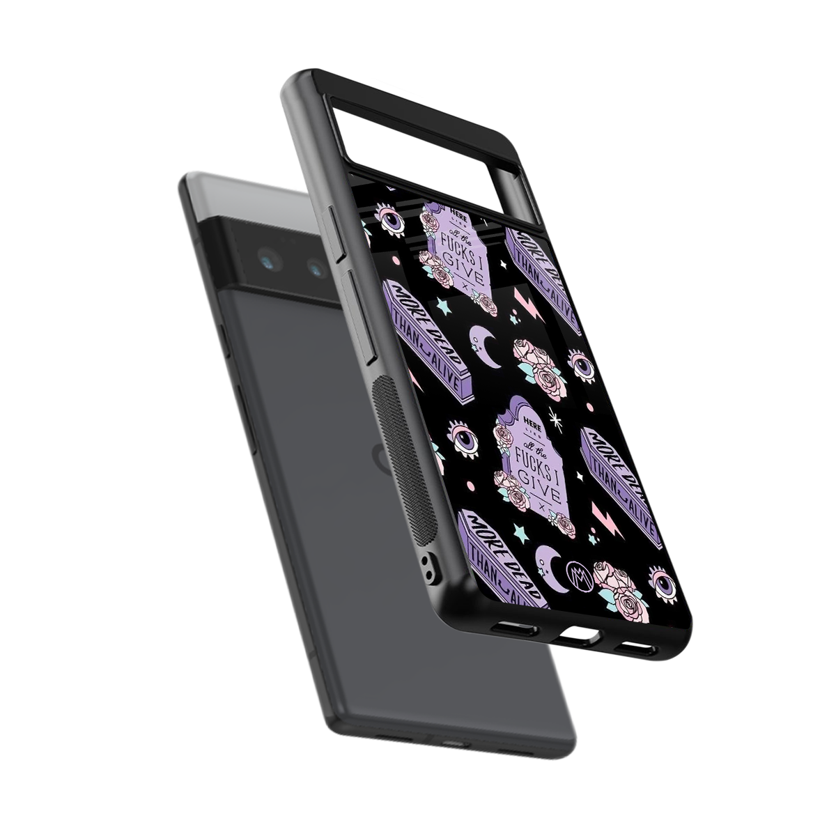 ghostly presence back phone cover | glass case for google pixel 6 pro