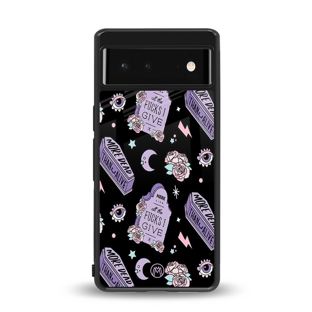 ghostly presence back phone cover | glass case for Google Pixel 6A