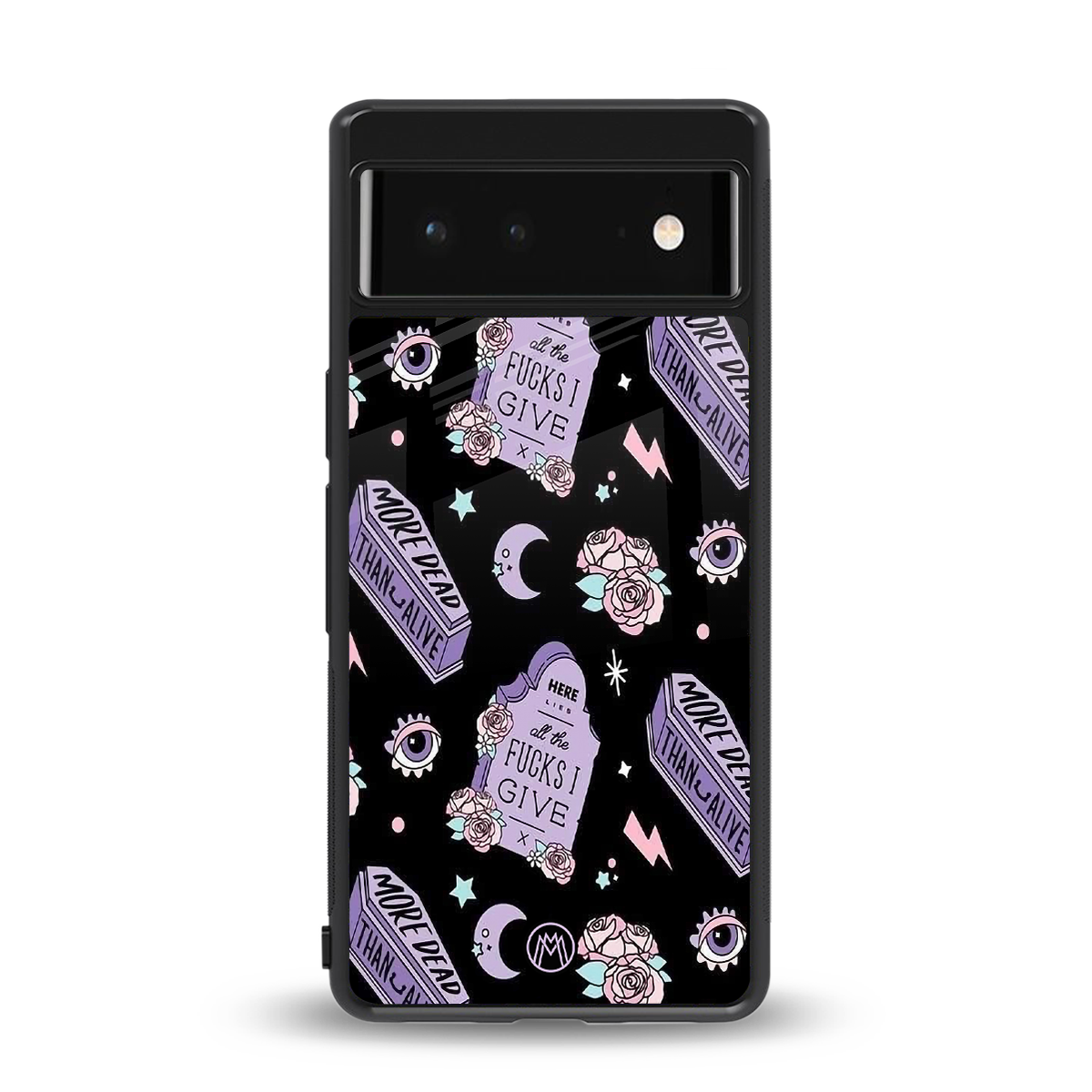 ghostly presence back phone cover | glass case for Google Pixel 6A