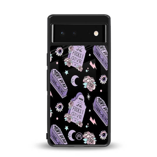 ghostly presence back phone cover | glass case for Google Pixel 6A