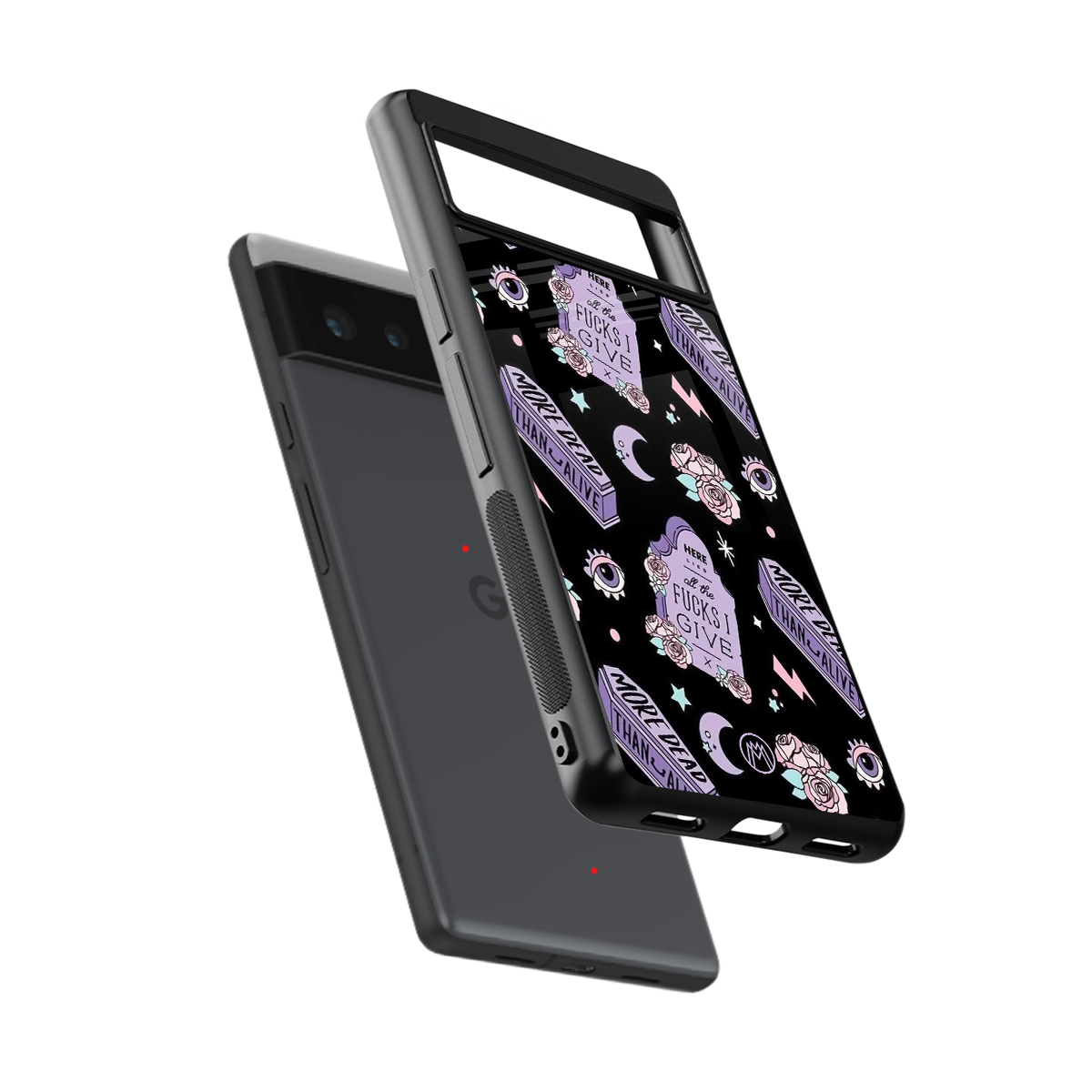 ghostly presence back phone cover | glass case for Google Pixel 6A