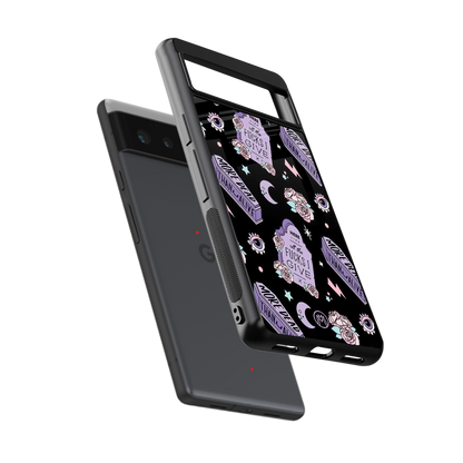 ghostly presence back phone cover | glass case for Google Pixel 6A