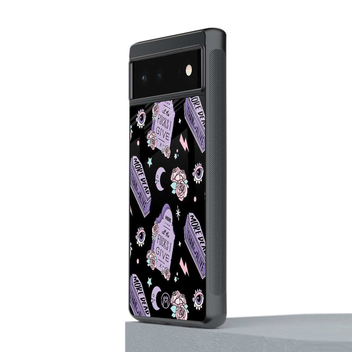ghostly presence back phone cover | glass case for Google Pixel 6A