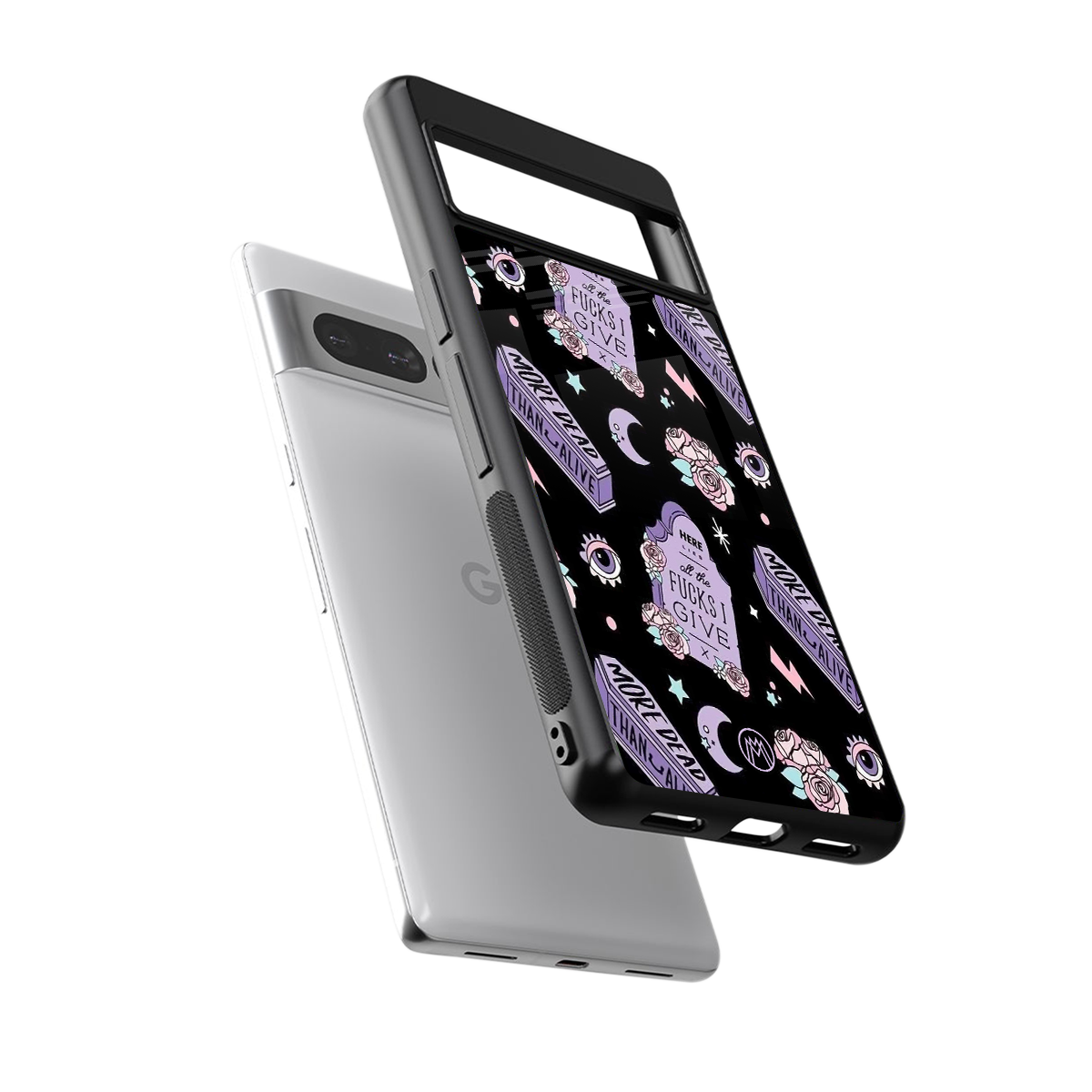ghostly presence back phone cover | glass case for google pixel 7 pro