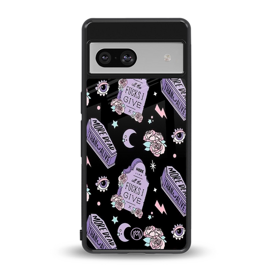 ghostly presence back phone cover | glass case for Google Pixel 7