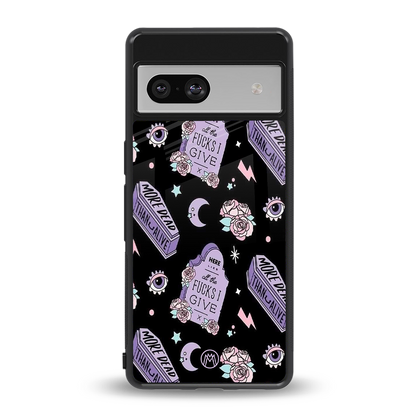 ghostly presence back phone cover | glass case for Google Pixel 7A