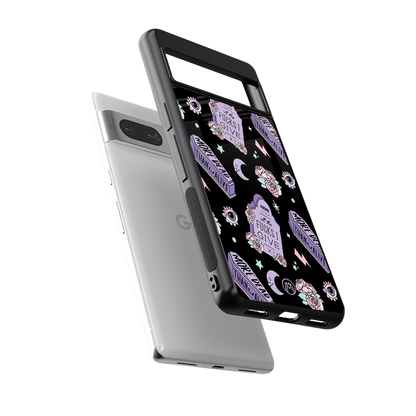 ghostly presence back phone cover | glass case for Google Pixel 7