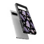 ghostly presence back phone cover | glass case for google pixel 8 pro