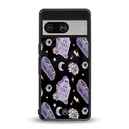ghostly presence back phone cover | glass case for Google Pixel 8