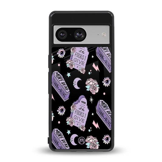ghostly presence back phone cover | glass case for Google Pixel 8