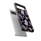 ghostly presence back phone cover | glass case for Google Pixel 8