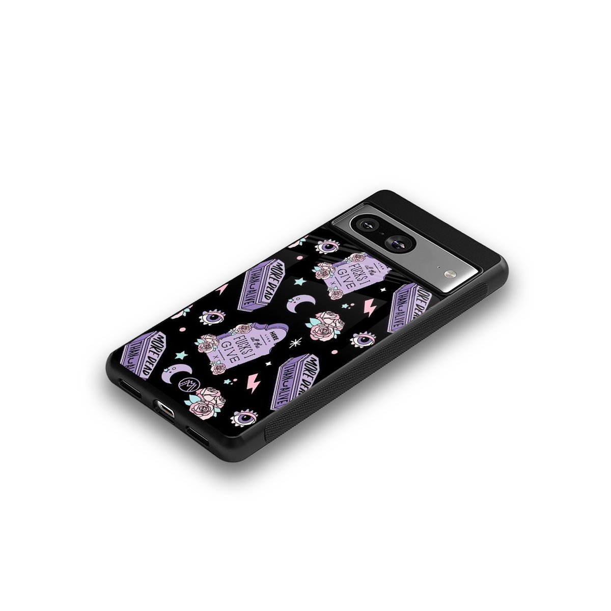 ghostly presence back phone cover | glass case for Google Pixel 8