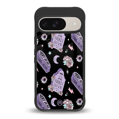 ghostly presence back phone cover | glass case for google pixel 9