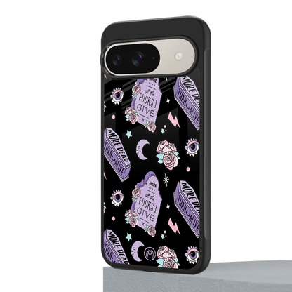 ghostly presence back phone cover | glass case for google pixel 9
