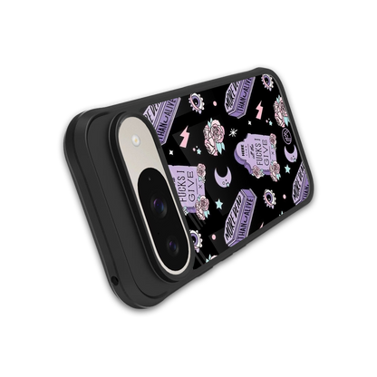 ghostly presence back phone cover | glass case for google pixel 9