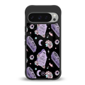 ghostly presence back phone cover | glass case for google pixel 9 pro