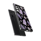 ghostly presence back phone cover | glass case for samsung galaxy s23 ultra