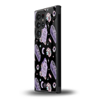 ghostly presence back phone cover | glass case for samsung galaxy s23 ultra