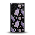 ghostly presence back phone cover | glass case for samsung galaxy s25 ultra
